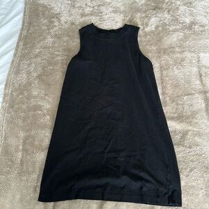 Black tank dress